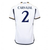Billiga Real Madrid Daniel Carvajal #2 Hemma fotbollskläder 2023-24 Kortärmad
